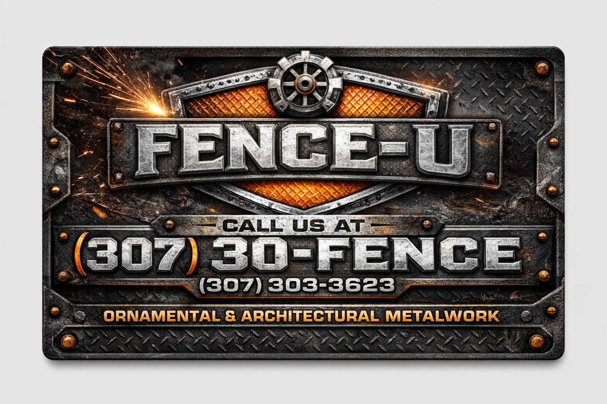 Fence-U Metal Works logo